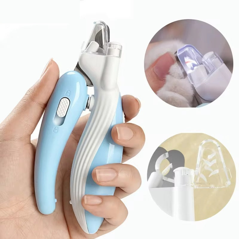 LED Grinder Pet Nail Clippers Dog Nail Clippers